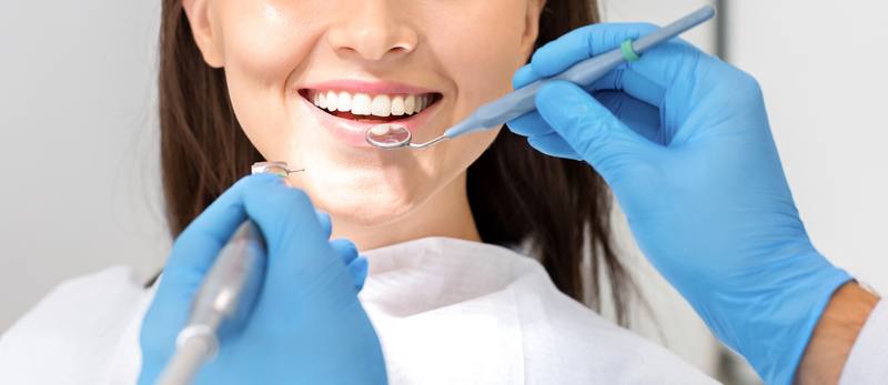 Professional dental cleaning