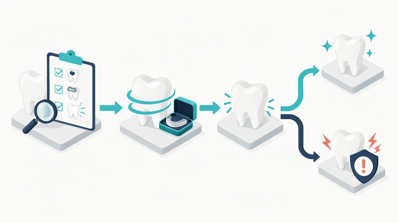 Illustrated pathway for safe supervised whitening